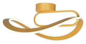 Lampa sufitowa VELENNE C241249403A oprawa w kolorze złotym ZUMA LINE