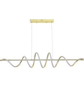 Lampa wisząca ESERO MS902-GD oprawa w kolorze złotym ZUMA LINE