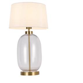 T4108-WH+CL VAZE LAMPA STOŁOWA