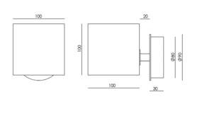 Kinkiet CUBIC A1344 AROMAS