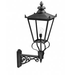 Kinkiet zewnętrzny Wilmslow WSLB1-BLACK Elstead Lighting czarna oprawa ścienna w klasycznym stylu