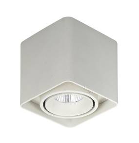 WYPRZEDAŻ Kwadratowa oprawa natynkowa Bonnie SLC78004/10W WH kolor biały ITALUX