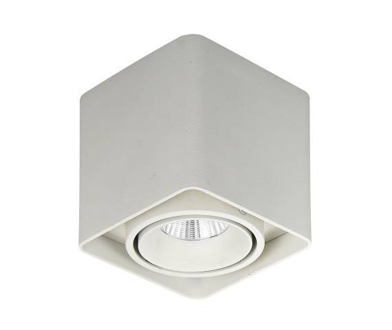 WYPRZEDAŻ Kwadratowa oprawa natynkowa Bonnie SLC78004/10W WH kolor biały ITALUX