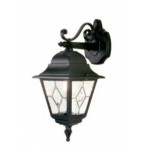 Kinkiet zewnętrzny Norfolk NR2-BLK Elstead Lighting czarna oprawa w klasycznym stylu