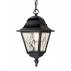 Lampa wisząca zewnętrzna Norfolk NR9 Elstead Lighting czarna oprawa w klasycznym stylu