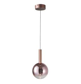Lampa wisząca Camino PND-24038-1A-COPP oprawa w kolorze miedzianym ITALUX