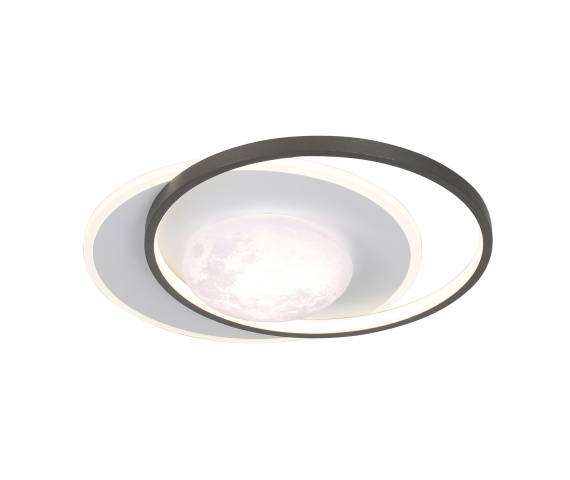 Lampa sufitowa Desulo PLF-02727-M-BK oprawa w kolorze czarnym ITALUX