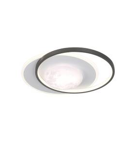 Lampa sufitowa Desulo PLF-02727-S-BK oprawa w kolorze czarnym ITALUX