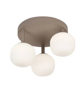 Lampa sufitowa Montes PLF-02217-3-BRO oprawa w kolorze brązowym ITALUX