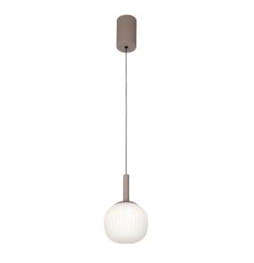 Lampa wisząca Montes PND-02217-1-BRO oprawa w kolorze brązowym ITALUX