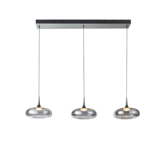 Lampa wisząca Tenele PND-24028-3B-SILV oprawa w kolorze srebrnym ITALUX