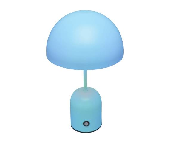 Lampa stołowa Cantia TB-75839-BLU oprawa w kolorze niebieskim ITALUX