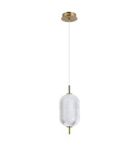 Lampa wisząca Corado PND-81438-1B-GD oprawa w kolorze złotym ITALUX