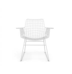 Krzesło FUR0019 w kolorze białym HKLIVING