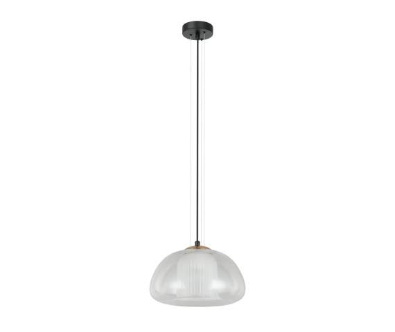 Lampa wisząca Feder PND-61001A-BK oprawa w kolorze czarnym ITALUX