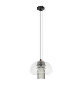 Lampa wisząca Feder PND-61001C-BK oprawa w kolorze czarnym ITALUX