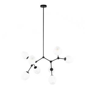 Lampa wisząca Ferral PND-75075-8-BK-WG oprawa w kolorze czarnym ITALUX