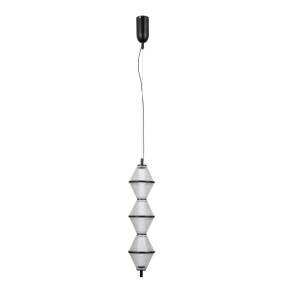 Lampa wisząca Fuente PND-34395-3V-BK oprawa w kolorze czarnym ITALUX