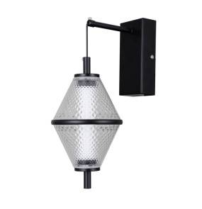Kinkiet Fuente WL-34395-1-BK oprawa w kolorze czarnym ITALUX