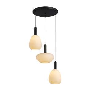 Lampa wisząca Gater PND-23541-3-BK-OP oprawa w kolorze czarnym ITALUX