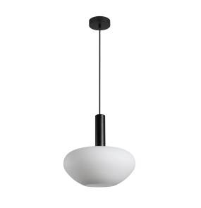 Lampa wisząca Gater PND-23541A-1-BK-OP oprawa w kolorze czarnym ITALUX
