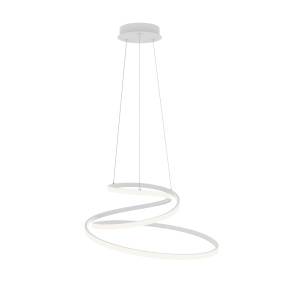 Lampa wisząca Lorila PND-2168-M-WH oprawa w kolorze białym ITALUX