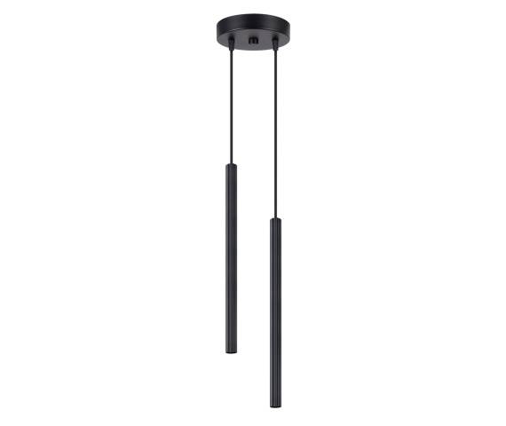 Lampa wisząca ARCHE 2P SL.1867 oprawa w kolorze czarnym SOLLUX LIGHTING 