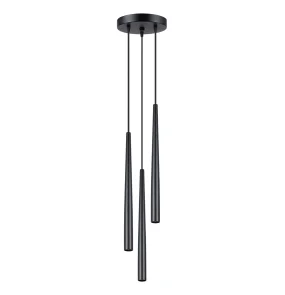 Lampa wisząca BLISS 3P SL.1463 oprawa w kolorze czarnym SOLLUX LIGHTING 