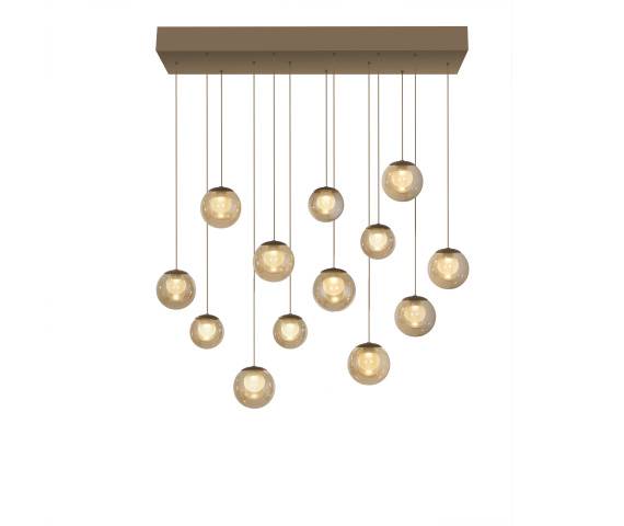 Lampa wisząca PURE POPUP 2590-97 oprawa w kolorze brązowym PAUL NEUHAUS