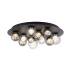 Lampa sufitowa PURE POPUP 6588-15 oprawa w kolorze szarym PAUL NEUHAUS