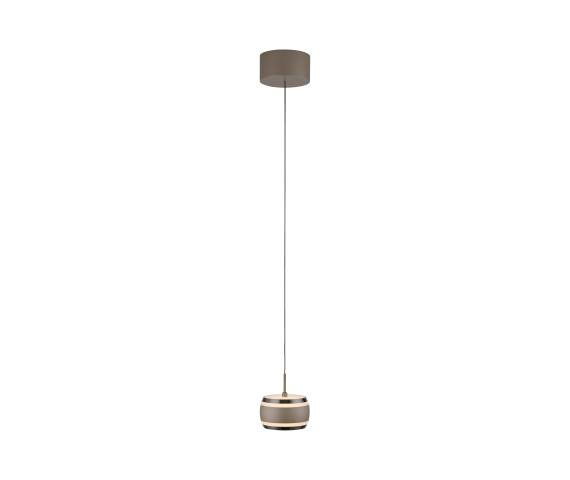 Lampa wisząca PURE FALLING RINGS 2503-97 oprawa w kolorze brązowym PAUL NEUHAUS