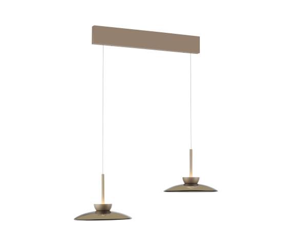 Lampa wisząca PURE MOON 2194-97 oprawa w kolorze brązowym PAUL NEUHAUS