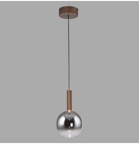 2284-23 BOWL LAMPA WISZĄCA BRĄZOWA