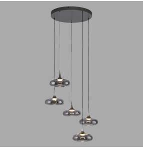 15694-15 POSH LAMPA WISZĄCA SZARA