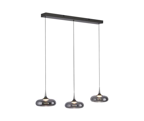 Lampa wisząca POSH 15693-15 oprawa w kolorze szarym PAUL NEUHAUS