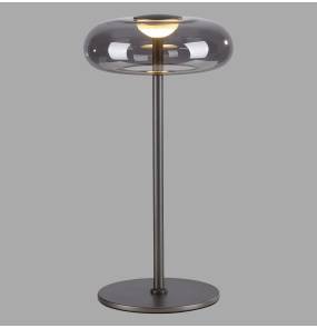15697-15 POSH LAMPA STOŁOWA SZARA