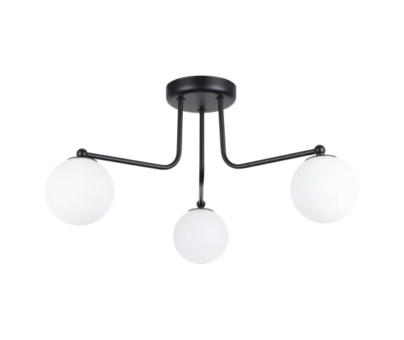 Lampa sufitowa ASTRAL 3 SL.1662 oprawa w kolorze czarnym SOLLUX LIGHTING