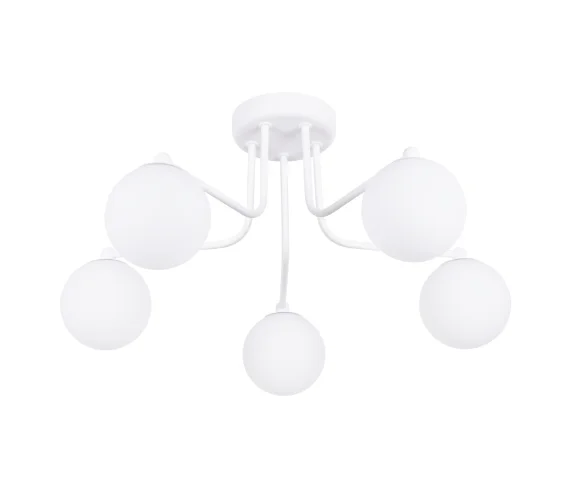 Lampa sufitowa ASTRAL 5 SL.1660 oprawa w kolorze białym SOLLUX LIGHTING