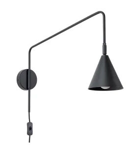 Kinkiet NOX SL.1697 oprawa w kolorze czarnym SOLLUX LIGHTING