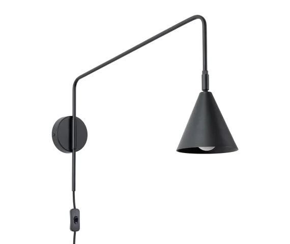 Kinkiet NOX SL.1697 oprawa w kolorze czarnym SOLLUX LIGHTING