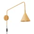 Kinkiet NOX SL.1698 oprawa w kolorze złotym SOLLUX LIGHTING