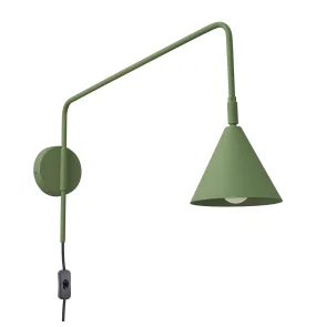 Kinkiet NOX SL.1700 oprawa w kolorze oliwkowym SOLLUX LIGHTING