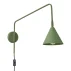 Kinkiet NOX SL.1700 oprawa w kolorze oliwkowym SOLLUX LIGHTING
