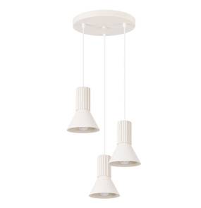 Lampa wisząca ESTRIA 3 SL.1871 oprawa w kolorze beżowym SOLLUX LIGHTING