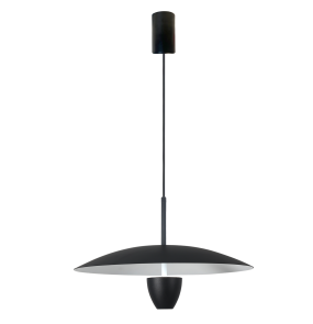 Lampa wisząca Ufo LP-0408/1P L BK oprawa w kolorze czarnym LED CCT LIGHT PRESTIGE