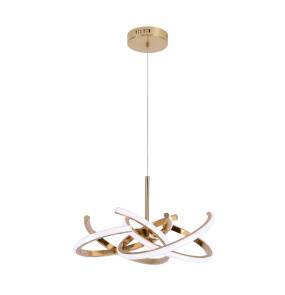 Lampa wisząca Spider LP-1225/1P GD oprawa w kolorze złotym LED CCT LIGHT PRESTIGE