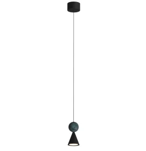 Lampa wisząca BINGO P0682 oprawa w kolorze czarnym MAXLIGHT