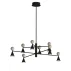 Żyrandol BINGO P0685 oprawa w kolorze czarnym MAXLIGHT