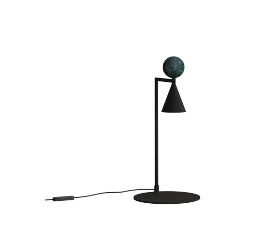 Lampa stołowa BINGO T0069 oprawa w kolorze czarnym MAXLIGHT