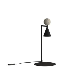 Lampa stołowa BINGO T0070 oprawa w kolorze czarnym MAXLIGHT